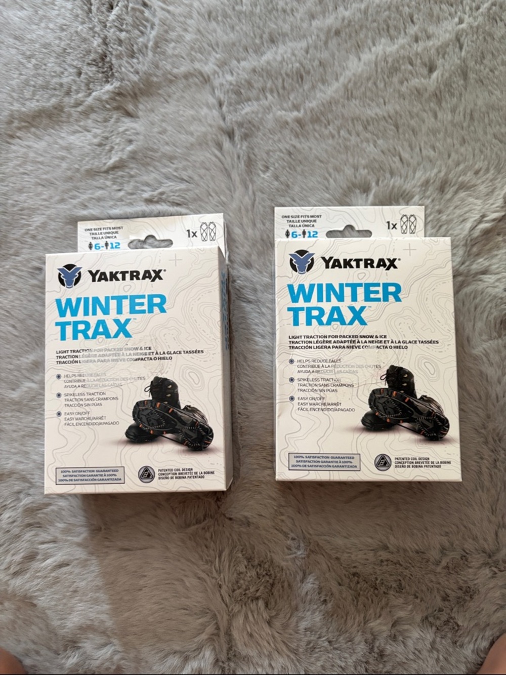 YAKTRAX WINTER TRAX WOMENS 6 - MENS 12